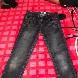 Women’s dark blue jeans